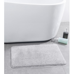 Vision 50x80 cm tapis de salle de bain en polyester, gris (SATDPREDSE)
