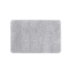 Vision 50x80 cm tapis de salle de bain en polyester, gris (SATDPREDSE)