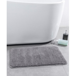 Vision 50x80 cm tapis de salle de bain en polyester, anthracite (SATDPREDAN)