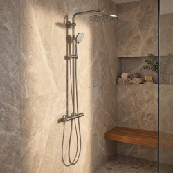 Euphoria System 310 Colonne de douche avec thermostatique pour montage mural (26075AL0)