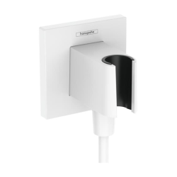 Sortie encastrée Hansgrohe FixFit E avec clapet anti-retour blanc 26889700