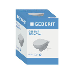 Selnova ensemble WC suspendu avec abattant, blanc (501.752.00.1)