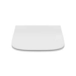 I.life B abattant WC en duroplast avec fermeture SoftClose, charnières en acier inoxydable, blanc (T500301)