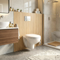 Bau Ceramic Cuvette WC suspendue, Blanc alpin (39427000)