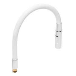 Siko S-line PRO tuyau en silicone blanc 2F