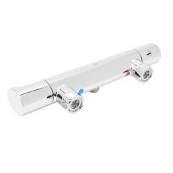 Robinet de douche SAT DARK sans set de douche 150 mm chromé SATBSDA268CR