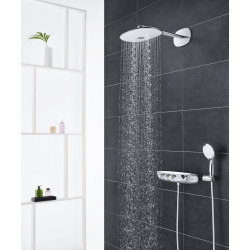 RAINSHOWER - System SmartControl 360 DUO Combi système de douche avec thermostat, montage mural/encastré (26443LS0)