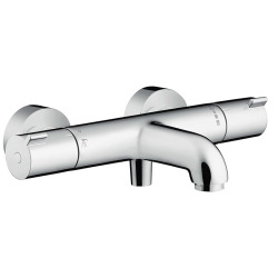 Hansgrohe Ecostat 1001 CL Mitigeur Thermostatique bain/douche + douchette à main 3 jets + flexible (13201000-CEFS81)