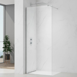 Project paroi de douche à l'italienne 70 cm avec accessoires de montage (SATBWIPRO70)