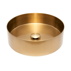 Bonde clic-clac dorée 5/4" sans trop-plein SAT Aurum
