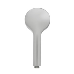Douchette à main en plastique, 1 jet, buses silicone, chrome brillant (SATBSRS21)