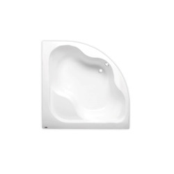 Laguna Samanta Plus Baignoire d'angle 140x140cm acrylique, Blanc (SM1400PLUS)