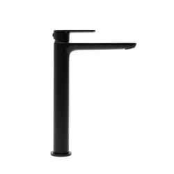 Mood mitigeur lavabo XL avec levier sans tirette, G3/8, Noir mat (SATBSMOOD285C)