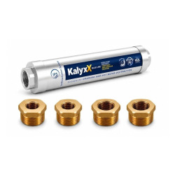 Adoucisseur d'eau Anticalcaire Antibactérien innovant IPS Kalyxx BlueLine G1 " femelle + 4x adaptateurs (IPSKXBBG11234)