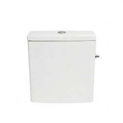 Brevis réservoir de chasse d'eau en céramique pour Combi WC SATBRE32 et SATPRO31, blanc (SATBRE32N)
