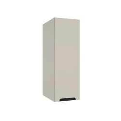 Naturel Stilla 30x90x45 cm armoire de salle de bain murale, surface MDF, cachemire mat (STILLACK03001)