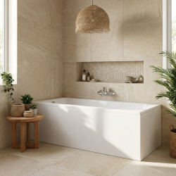 Rekord Baignoire rectangulaire 170x70cm, orientation droite et gauche, en acrylique, pieds compris (XWP1670000)