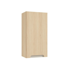 Armoire de salle de bain murale 30x60x22 cm - chêne Vicenza mat - MDF - profondeur réduite - Stilla Naturel