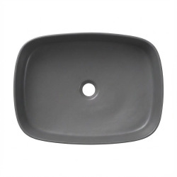 Bonde à écoulement libre 5/4'' - sans trop-plein - gris mat - PixL Ceramia