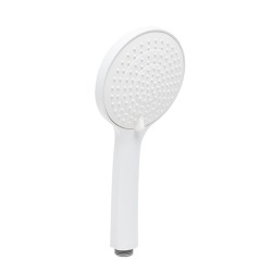 Douchette à main B-Way 3 jets - en plastique - débit 10,5 l/min - garantie 5 ans - blanc mat