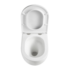 Rapid SL Pack Bâti-support + WC sans bride SAT + Abattant SoftClose + Plaque Noire mat (RapidSL-FusionTQ-KF0)