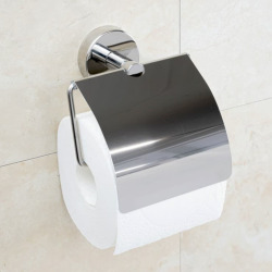 Distributeur de papier toilette en acier inoxydable poli (SLZN 09)