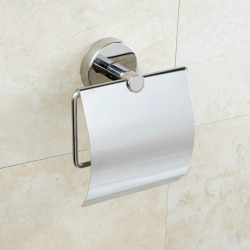 Distributeur de papier toilette en acier inoxydable poli (SLZN 09)