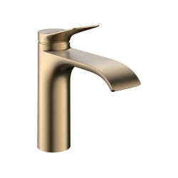 Mitigeur lavabo à levier Hansgrohe Vivenis sans vidage, bronze brossé (75024140)