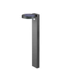 Borne LED solaire 15 x 60 x 19,5 cm - anthracite - Reality Posadas