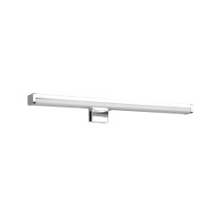 Applique murale LED 40 x 6 cm - chrome - Lino - Trio