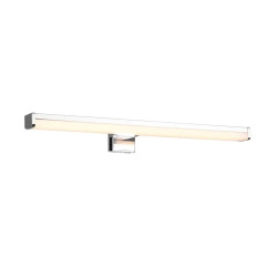 Applique murale LED 40 x 6 cm - chrome - Lino - Trio