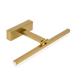 Applique murale LED 40 cm - doré brossé - SAT