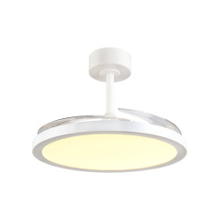 Ventilateur de plafond LED Ø 106,5 x 35 cm - blanc - Kasfjord - Reality