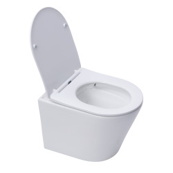 Pack WC complet bâti autoportant GROHE Rapid SL, WC Ceramia PixL Vortex, abattant SoftClose, plaque (GRRCEPXWR15-FS)