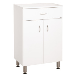 Meuble bas de salle de bains - Keramia - Pro - 50x79x33,3 cm - Blanc