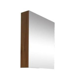 Meuble de salle de bains suspendu - SAT - B-Way - 60×75×15 cm - noyer mat - noyer