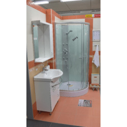 Meuble bas Keramia - Pro - 20x80x17,2 cm - Blanc
