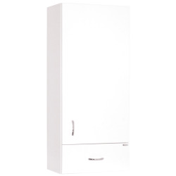 Armoire murale - Keramia - Pro - 35x80x21,6 cm blanc brillant 2 étagères - Blanc