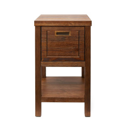 Colonne de salle de bains - Naturel - Country - 40x72,5x40 cm - palisandr