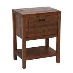 Colonne de salle de bains - Naturel - Country - 55x72,5x40 cm - palisandr