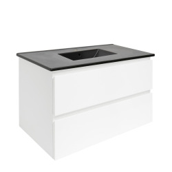 Ensemble meuble avec vasque - SAT - B-Way - 79x50x45 - Blanc