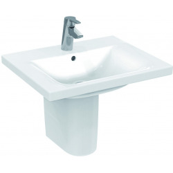 CONNECT Lavabo 850 mm porcelaine blanc (E812901)