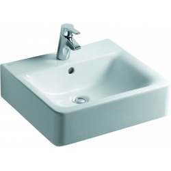 CONNECT Lavabo Cube 500 x 460 x 170 mm blanc (E713801)