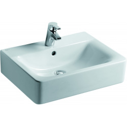 CONNECT lavabo 550 x 460 x 170 mm, Blanc IdealPlus (E7139MA)