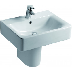 CONNECT lavabo 550 x 460 x 170 mm, Blanc IdealPlus (E7139MA)