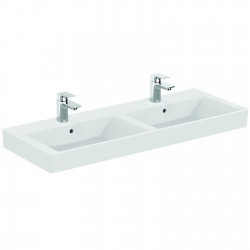 STRADA Lavabo double 121 x 45,5 cm blanc (K079101)