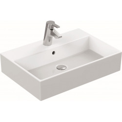 Ideal Standard Strada vasque à poser rectangulaire en céramique 60 x 42 cm - blanc brillant - avec trop-plein - 1 trou