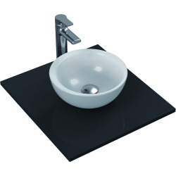 STRADA Lavabo à poser 340 x 340 x 155 mm, blanc IdealPlus (K0793MA)