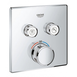 Grohtherm SmartControl Thermostatique pour installation encastrée 2 sorties (29124000)