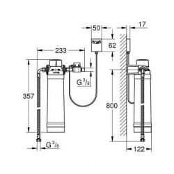  Grohe Red Filtre avec tête (40438001)